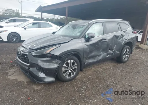 2024 Toyota Highlander Xle from USA, damaged, VIN 5TDKDRBH3RS564255